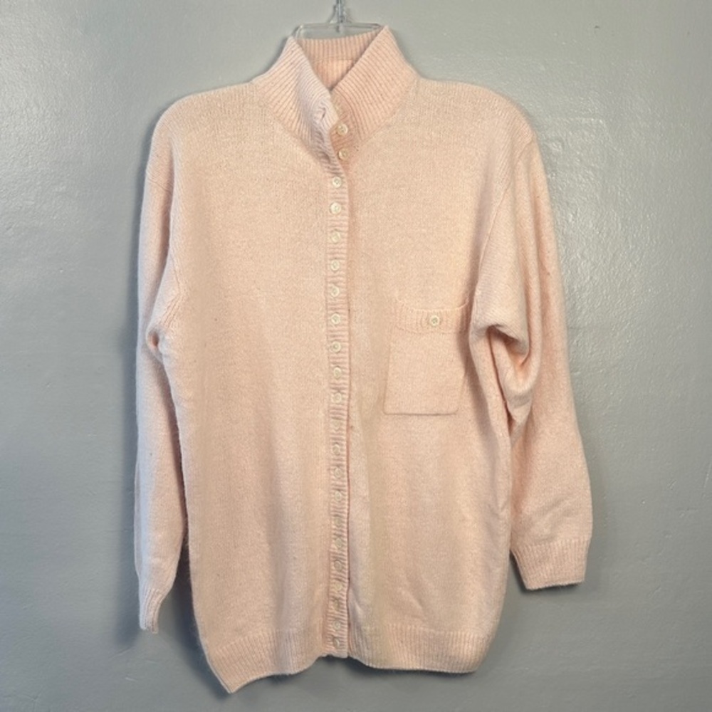 Jamie Scott women’s silk blend sweater pink size medium